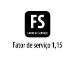 Fator de serviço 1,15